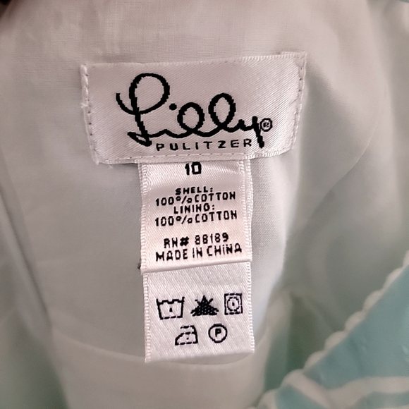 Lilly Pulitzer Textural Mod Floral Dress - Picture 3 of 5